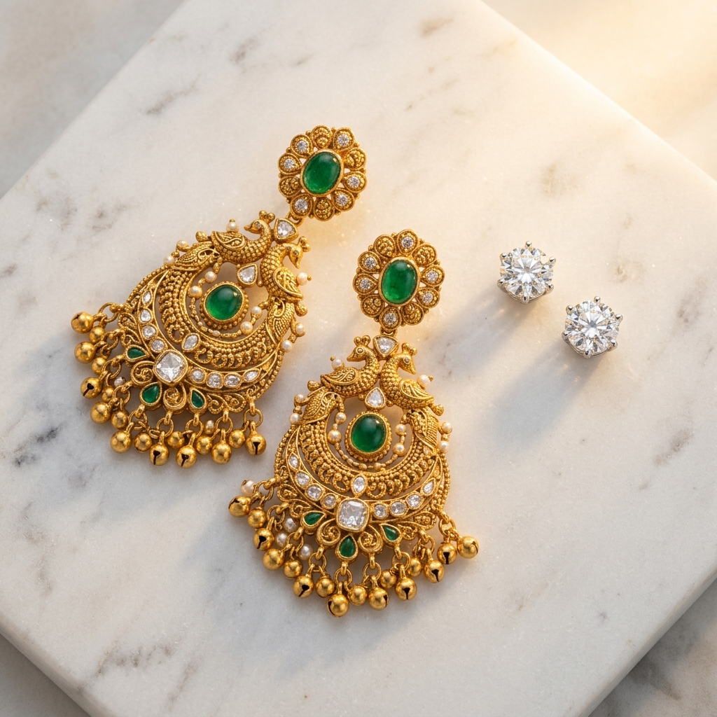 Earrings & Jhumkas jewellery